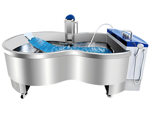 蝶形浴槽（不锈钢款）